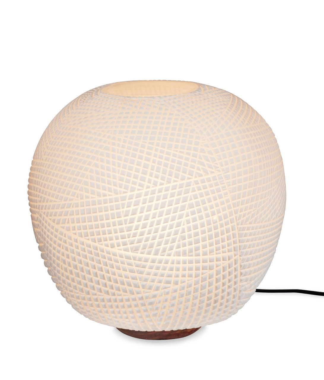 Ujjala Cutting Glass Table Lamp