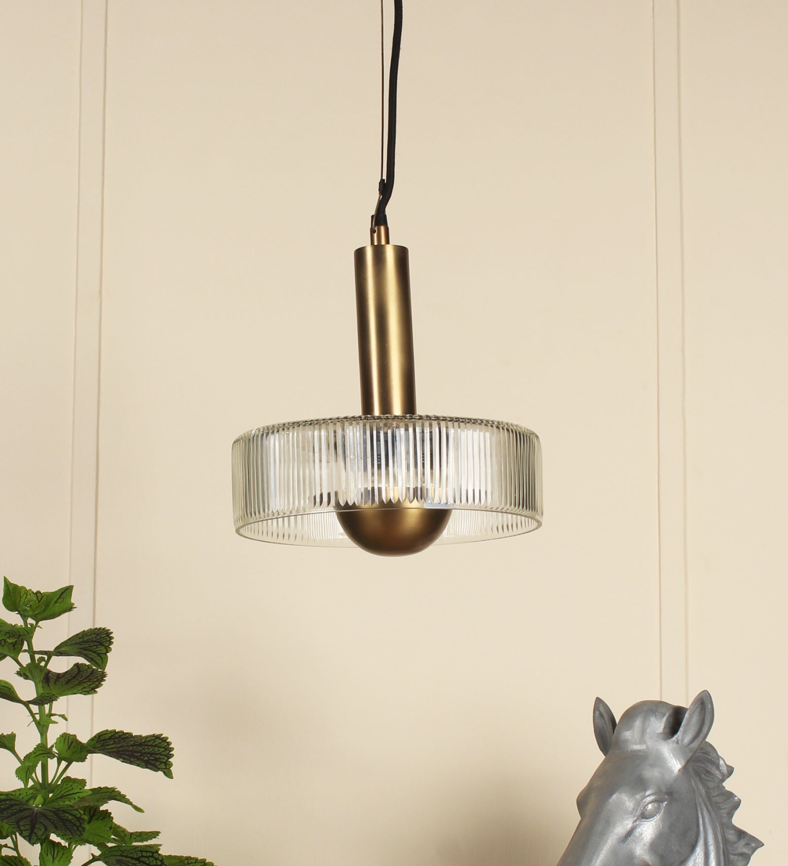 Ujjala Glass Fixture Pendant Light