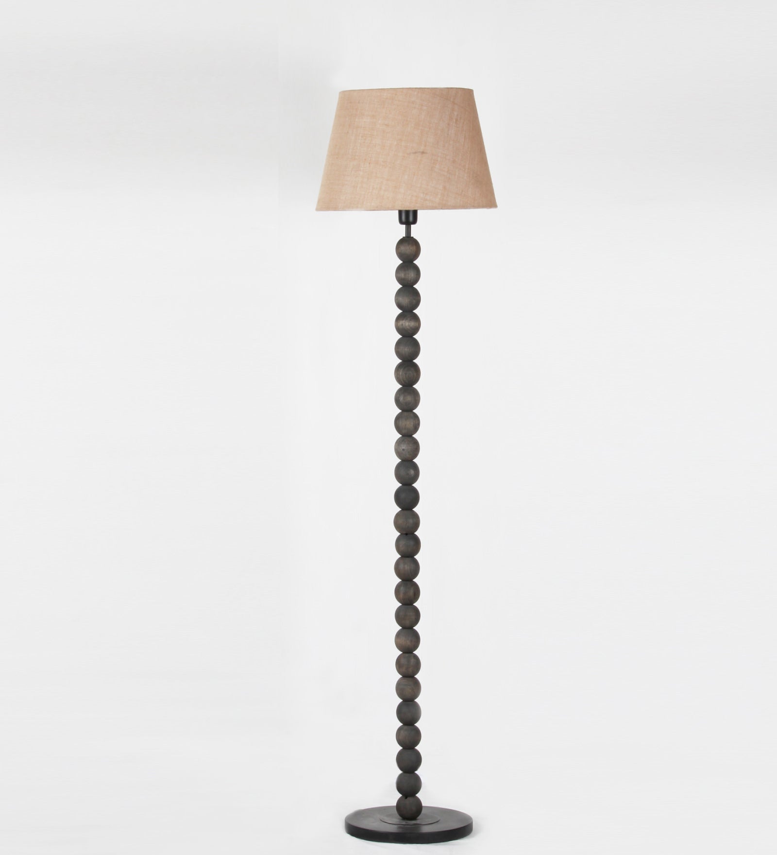 Floor Lamp Standing Modern with Fabric Lamp Shade