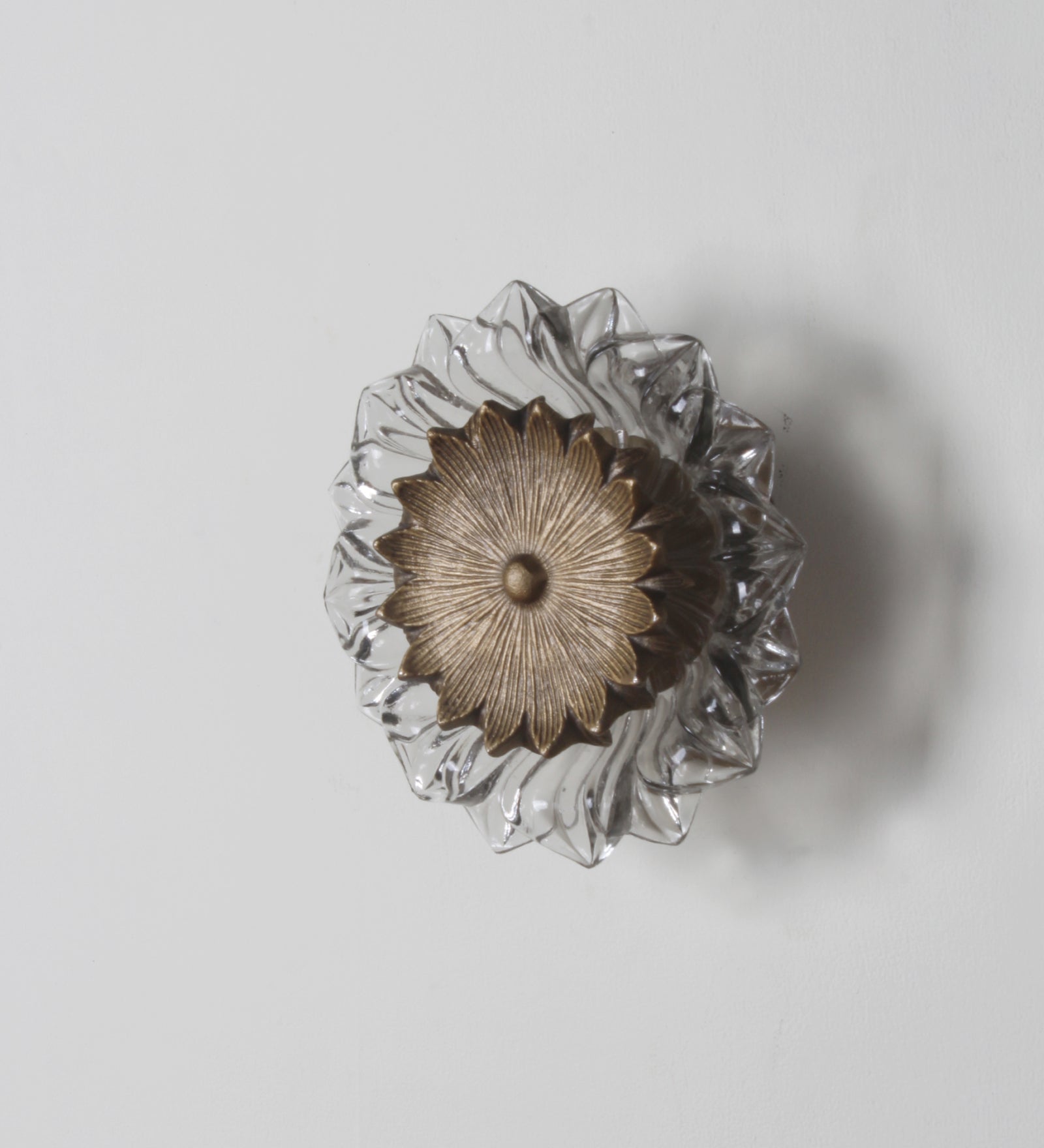 Ujjala Glass & Metal LED Wall Sconces