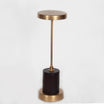 Rechargeable Metal Wood Touch Lamp