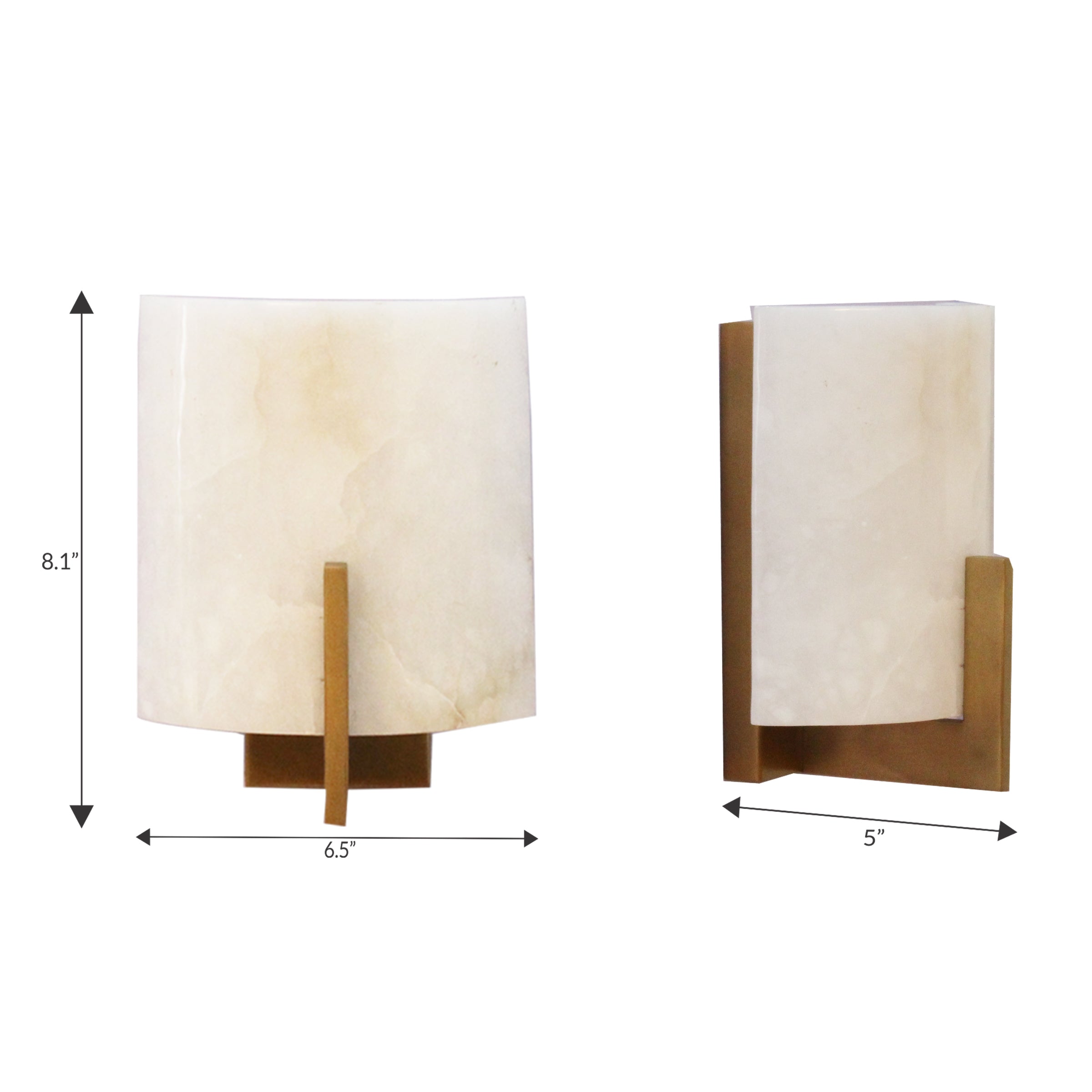 Alabaster Wall Light