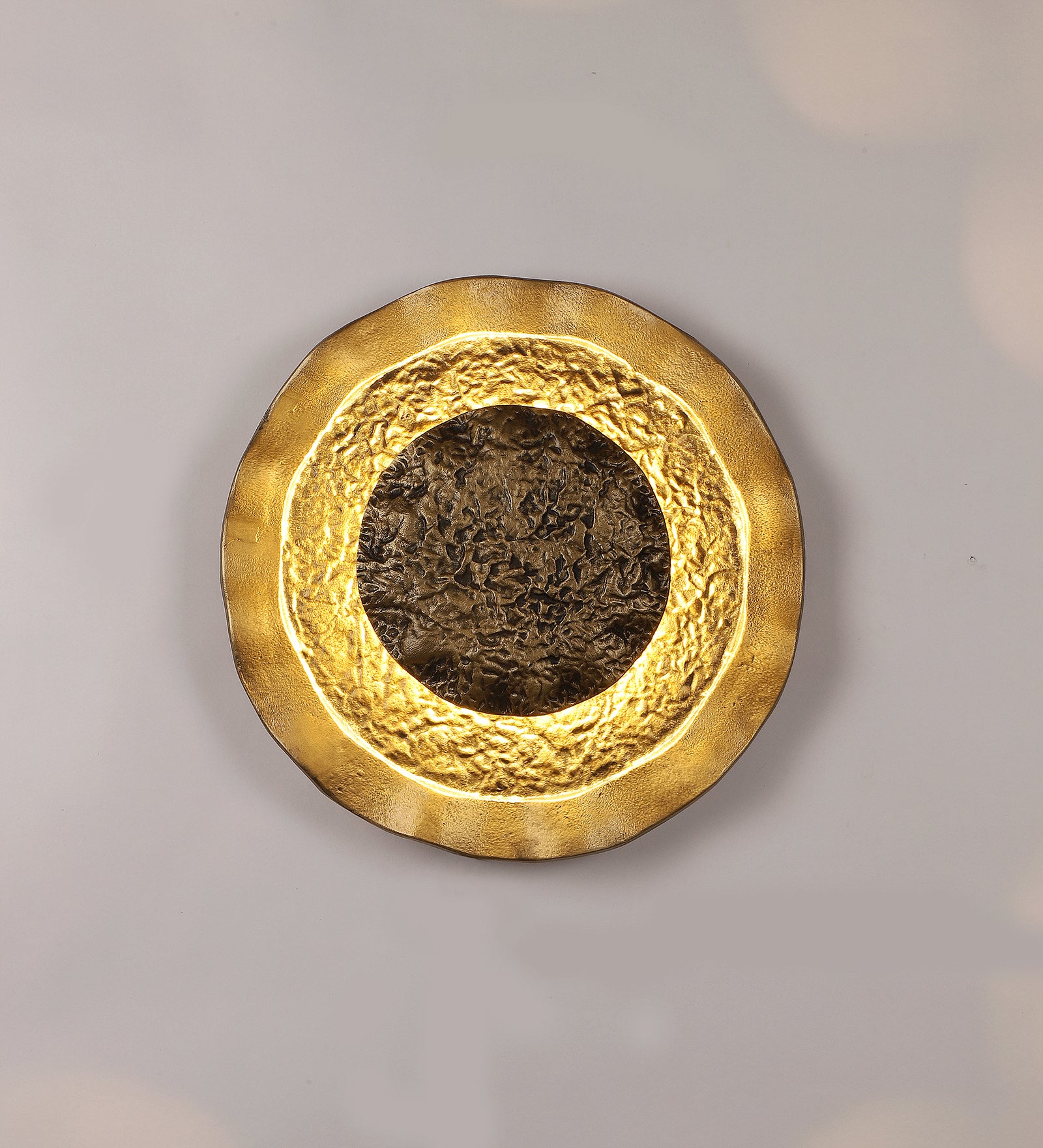 Wall Sconces Single Round Copper Wall Light