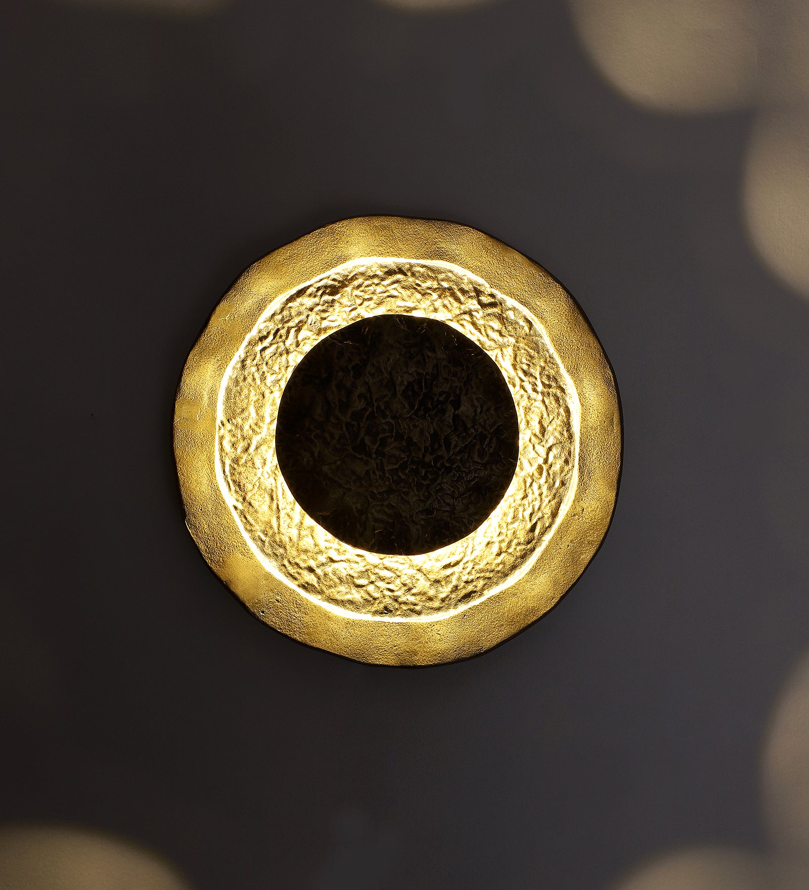 Wall Sconces Single Round Copper Wall Light