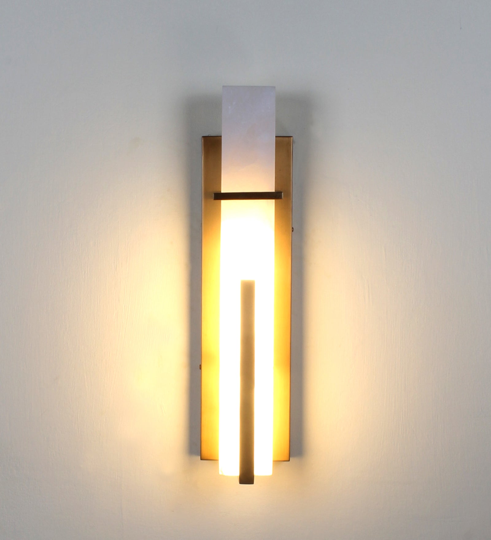 Ujjala Alabaster LED Wall Light